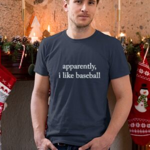 I Like Baseball Funny Baseball FanGame Day Graphic T-Shirt